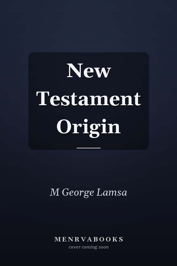 New Testament Origin