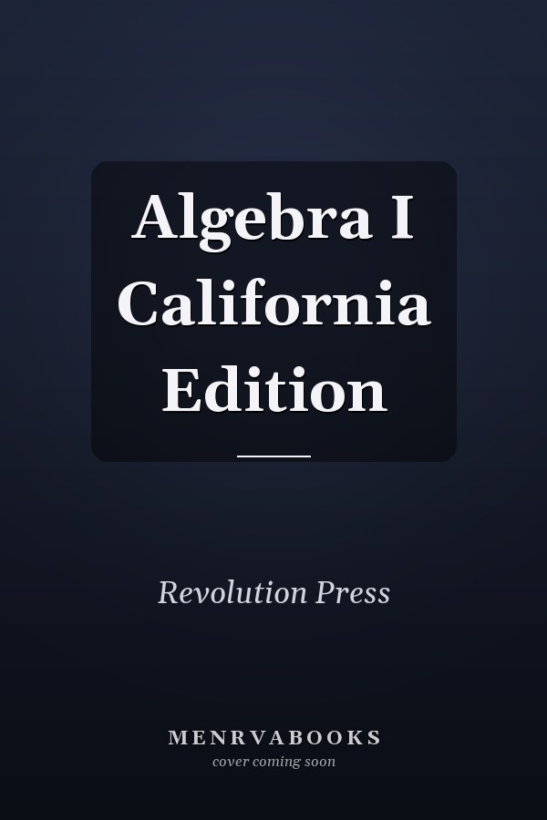 Algebra I California Edition