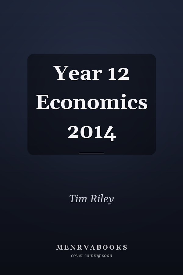Year 12 Economics 2014