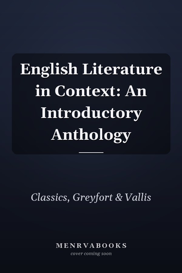 English Literature in Context: An Introductory Anthology