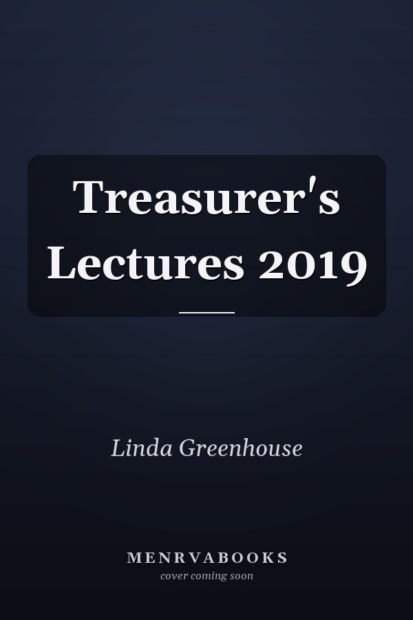 Treasurer's Lectures 2019