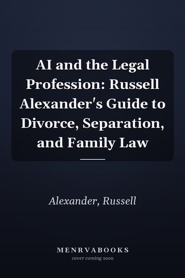 AI and the Legal Profession: Russell Alexander's Guide to Divorce, Separation, and Family Law