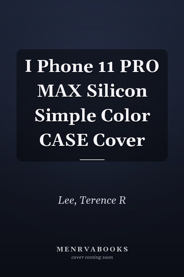 I Phone 11 PRO MAX Silicon Simple Color CASE Cover