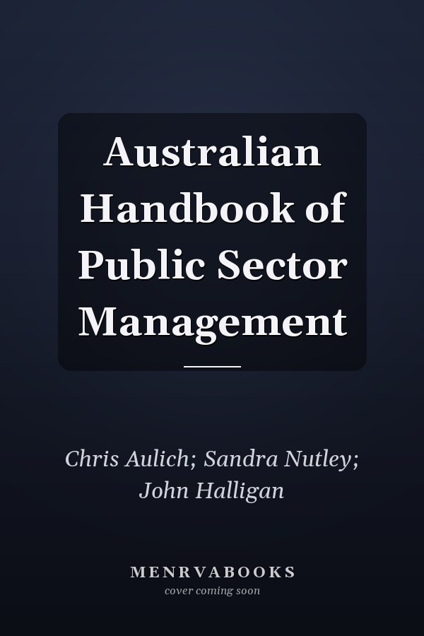 Australian Handbook of Public Sector Management