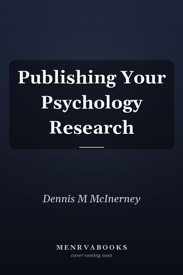 Publishing Your Psychology Research