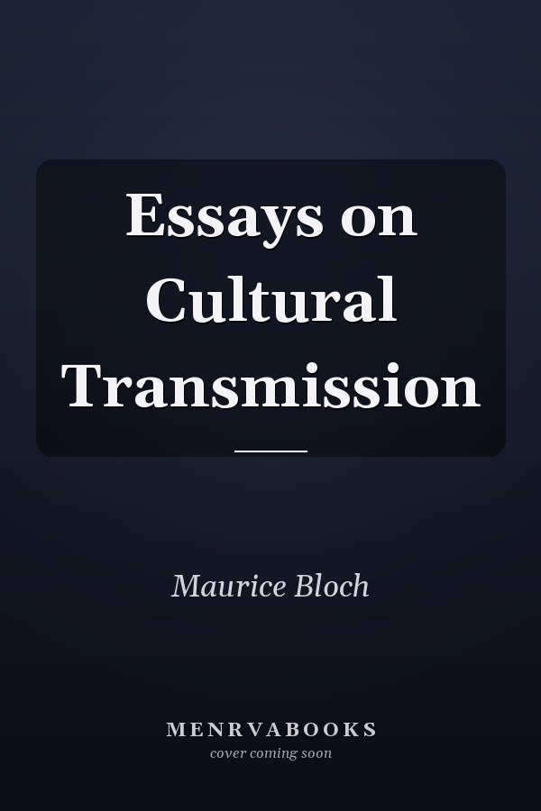 Essays on Cultural Transmission