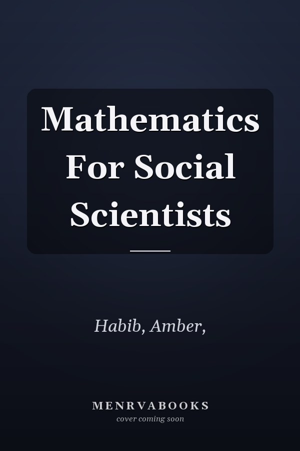 Mathematics For Social Scientists