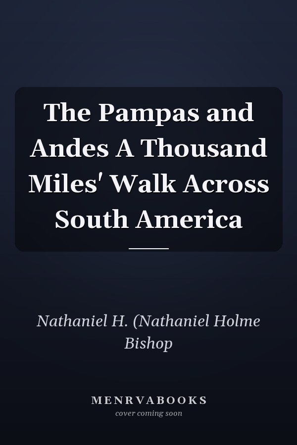 The Pampas and Andes A Thousand Miles' Walk Across South America
