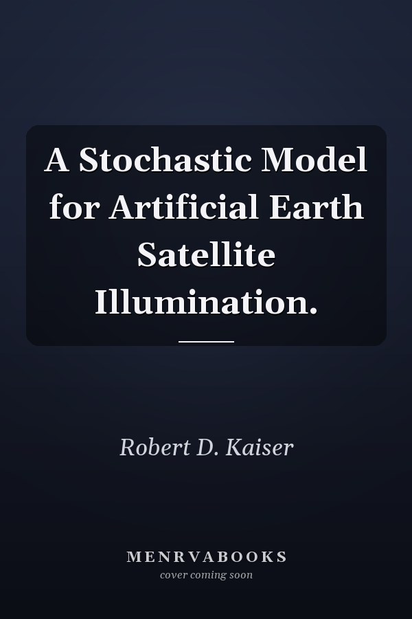 A Stochastic Model for Artificial Earth Satellite Illumination.