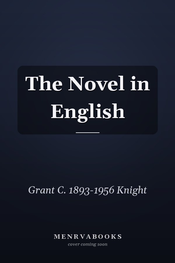 The Novel in English