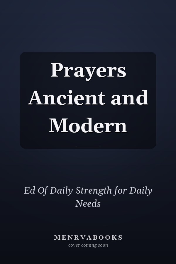 Prayers Ancient and Modern