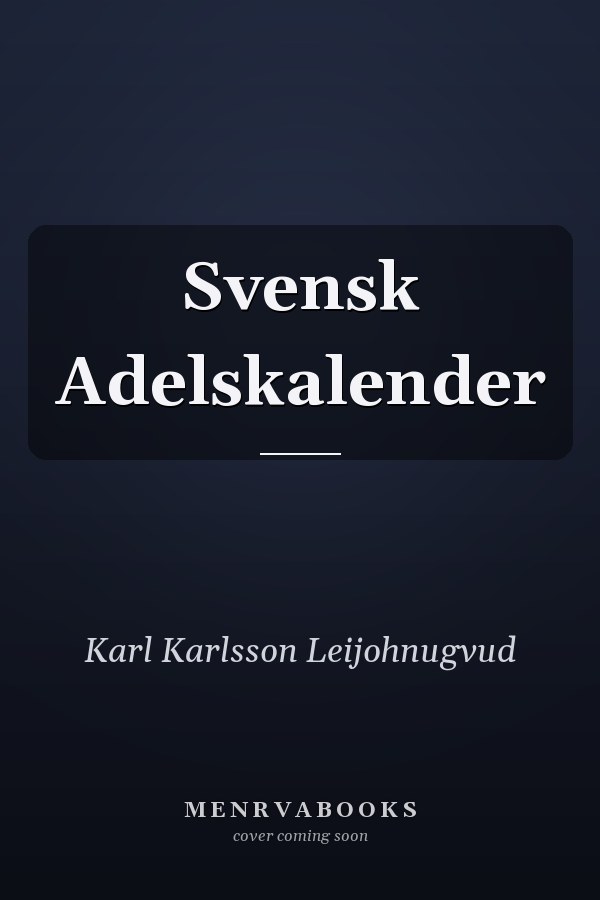 Svensk Adelskalender