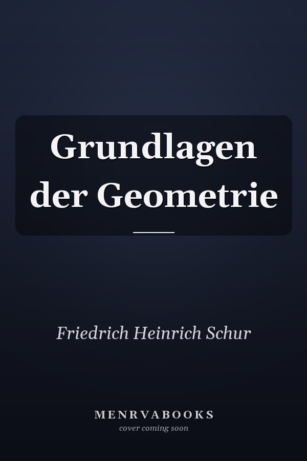 Grundlagen der Geometrie