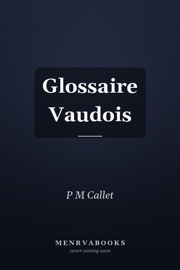 Glossaire Vaudois