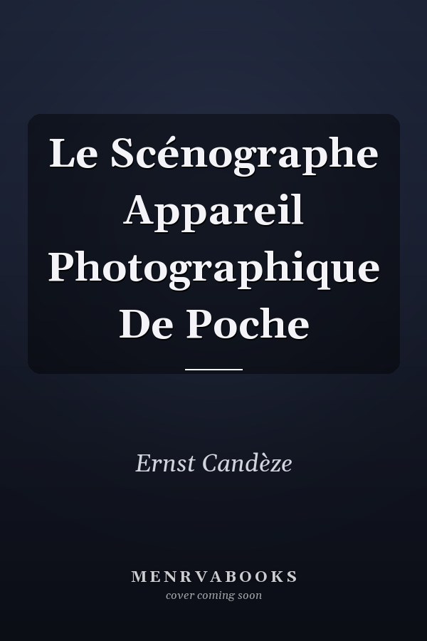Le Scénographe Appareil Photographique De Poche
