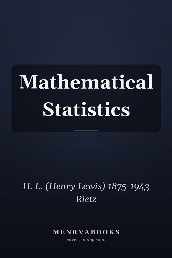 Mathematical Statistics