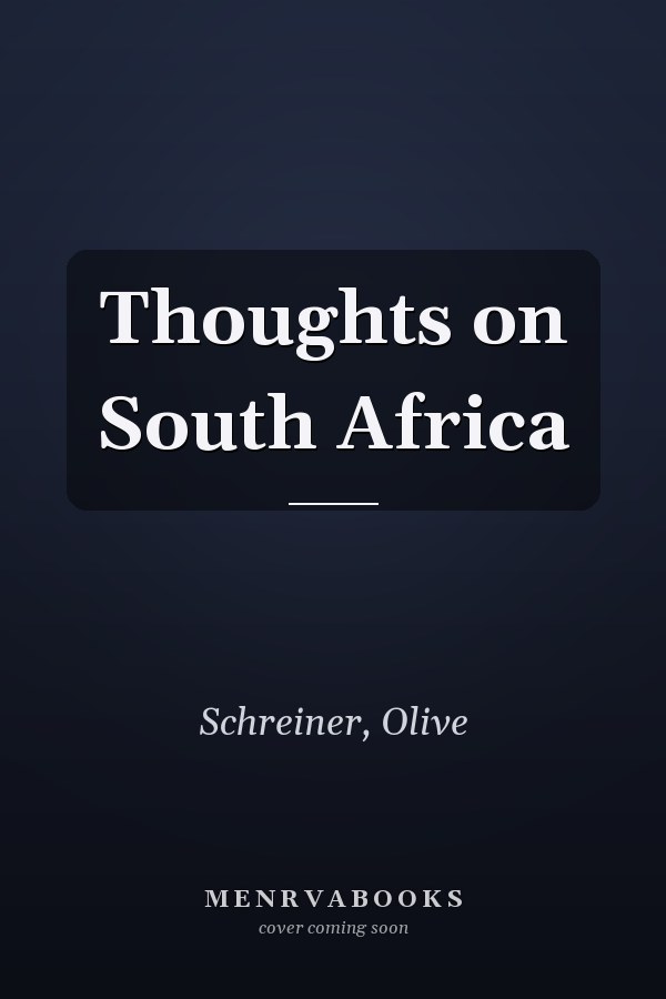 Thoughts on South Africa