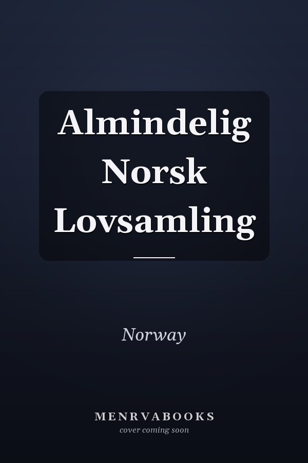 Almindelig Norsk Lovsamling