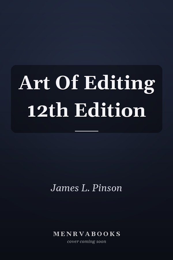Art Of Editing 12th Edition