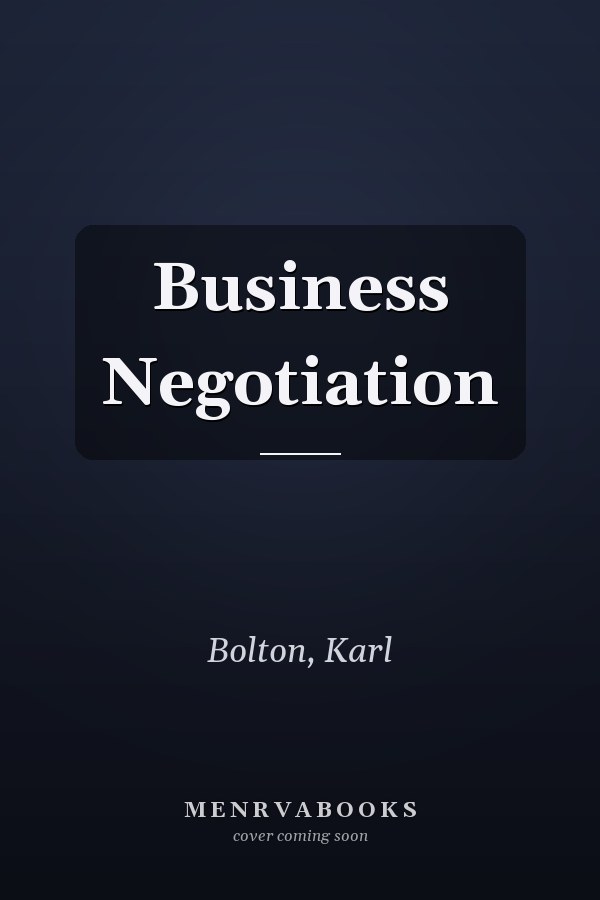Business Negotiation