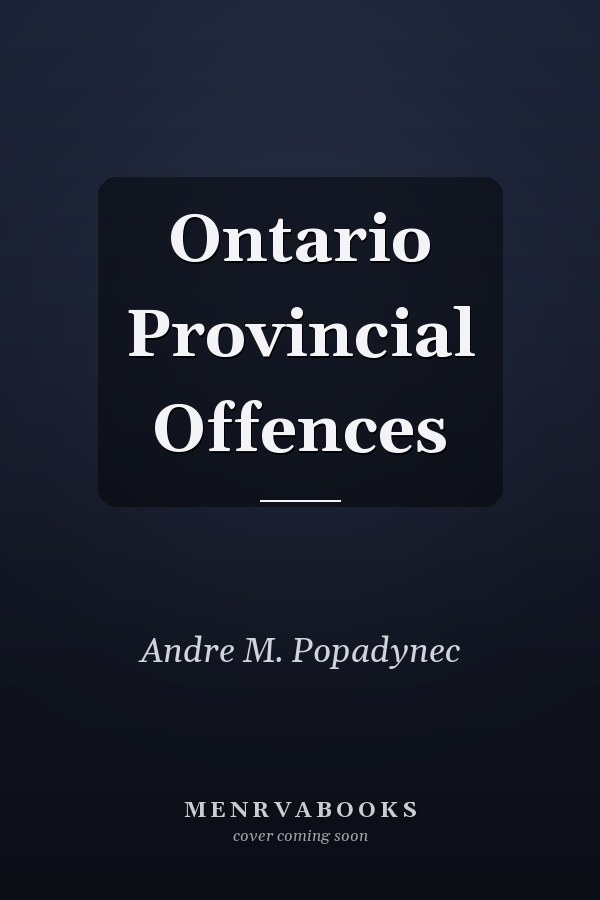 Ontario Provincial Offences