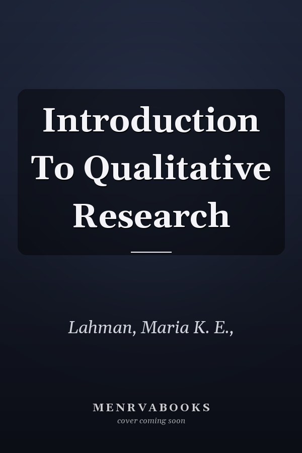 Introduction To Qualitative Research