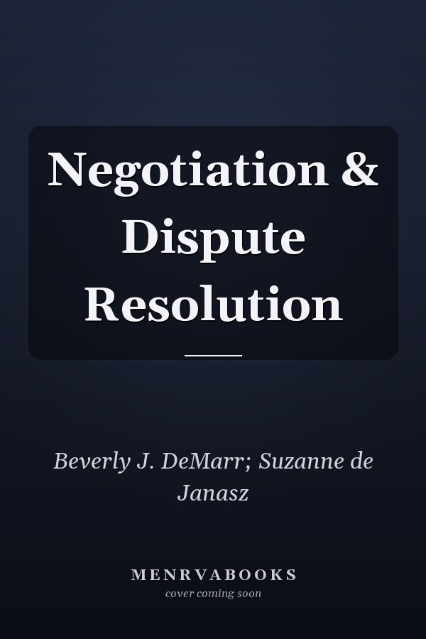 Negotiation & Dispute Resolution