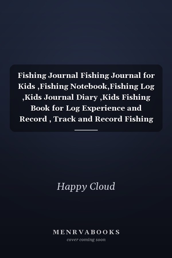 Fishing Journal Fishing Journal for Kids ,Fishing Notebook,Fishing Log ,Kids Journal Diary ,Kids Fishing Book for Log Experience and Record , Track and Record Fishing Memories and Fishing Trips
