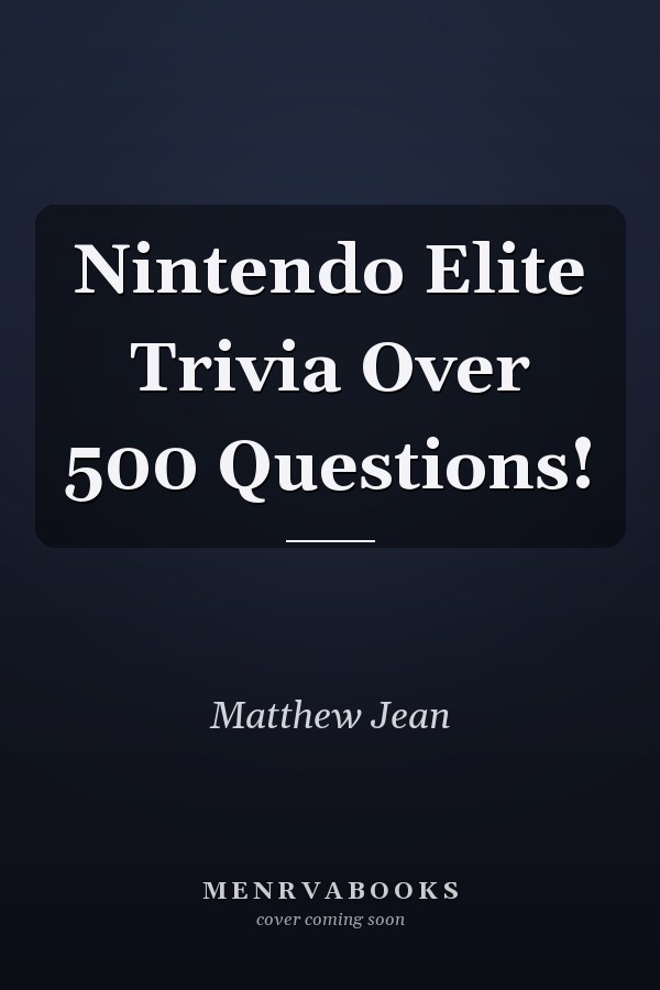 Nintendo Elite Trivia Over 500 Questions!
