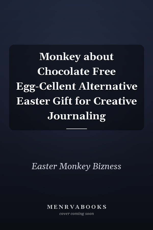 Monkey about Chocolate Free Egg-Cellent Alternative Easter Gift for Creative Journaling