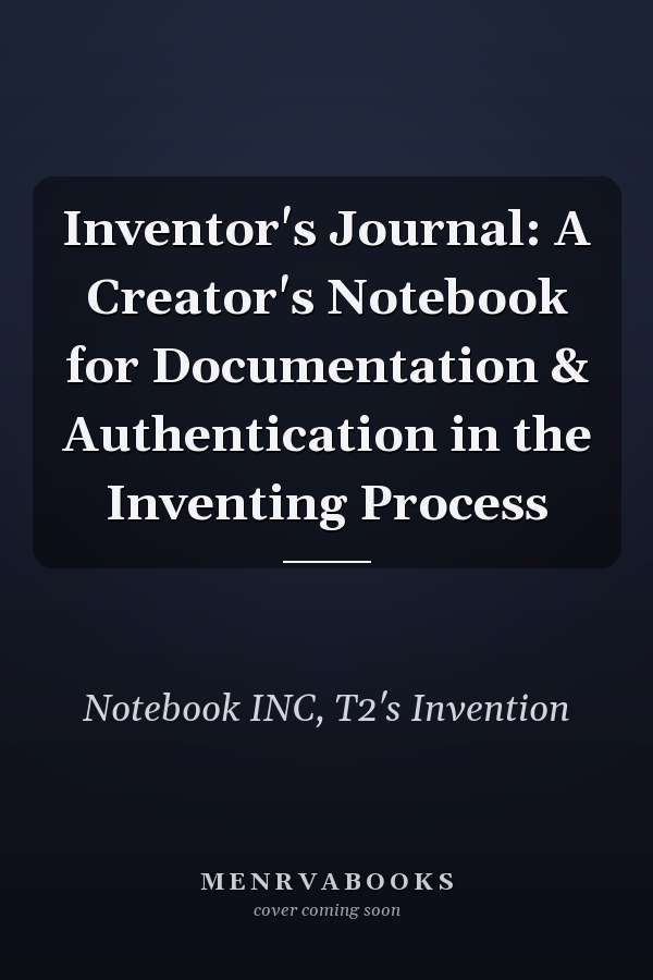 Inventor's Journal: A Creator's Notebook for Documentation & Authentication in the Inventing Process