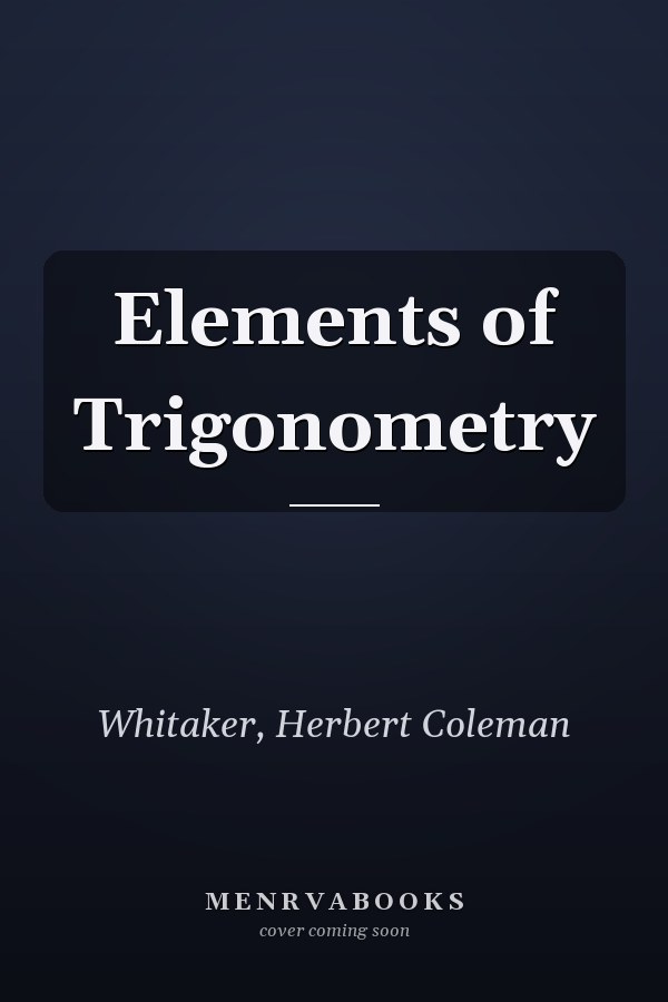Elements of Trigonometry