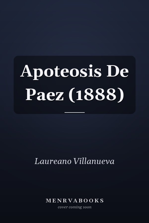 Apoteosis De Paez (1888)