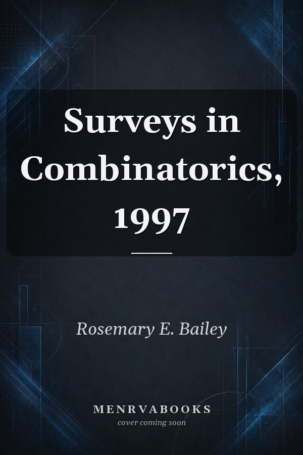 Surveys in Combinatorics, 1997