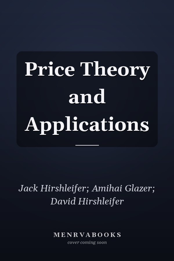 Price Theory and Applications