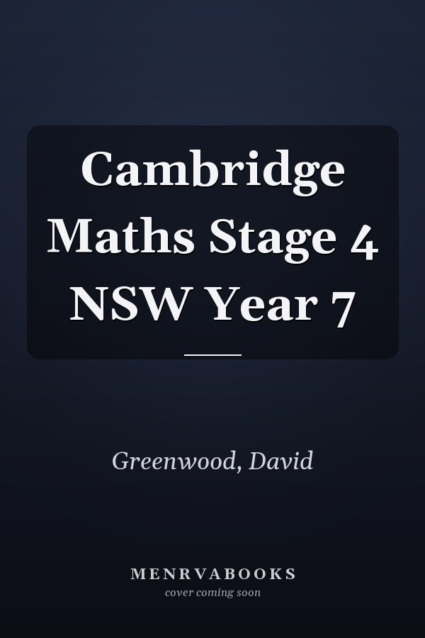 Cambridge Maths Stage 4 NSW Year 7