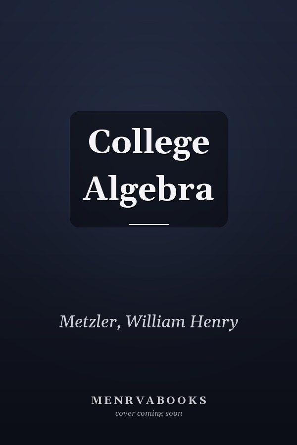 College Algebra