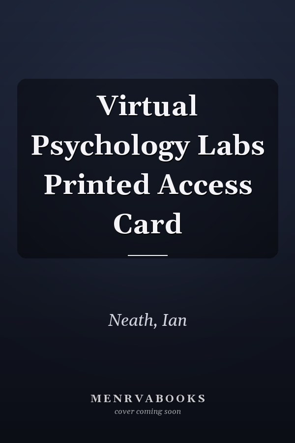 Virtual Psychology Labs Printed Access Card