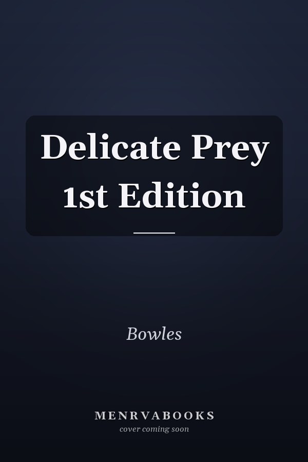 Delicate Prey 1st Edition