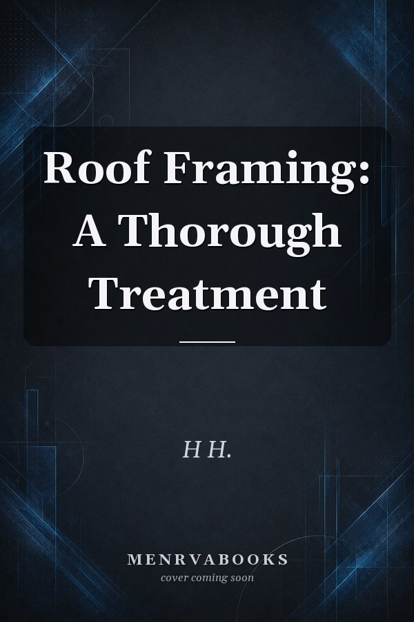 Roof Framing: A Thorough Treatment