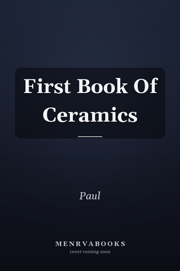 First Book Of Ceramics