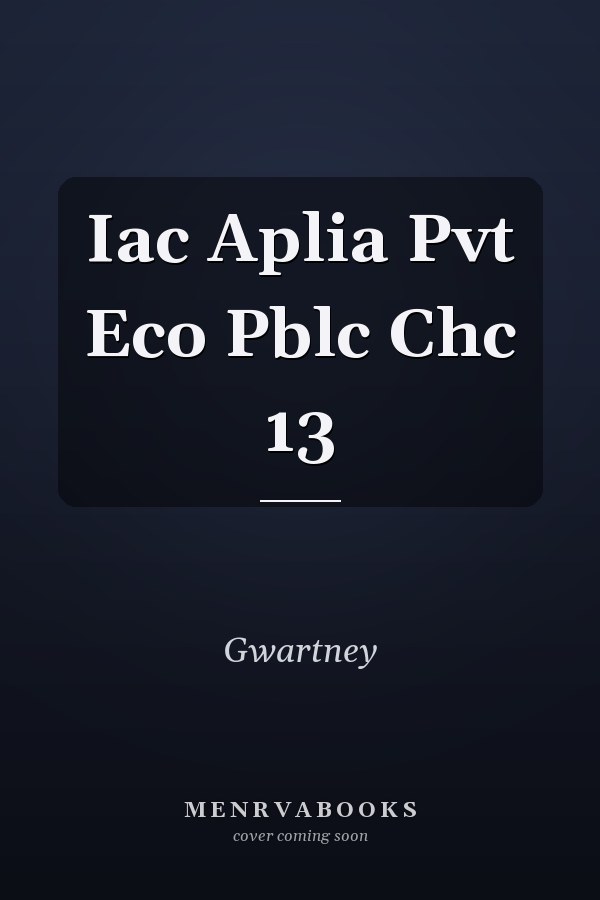 Iac Aplia Pvt Eco Pblc Chc 13