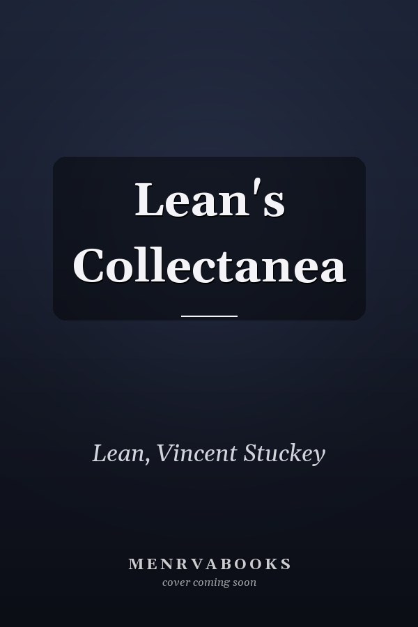 Lean's Collectanea