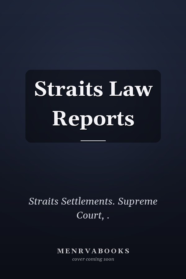 Straits Law Reports