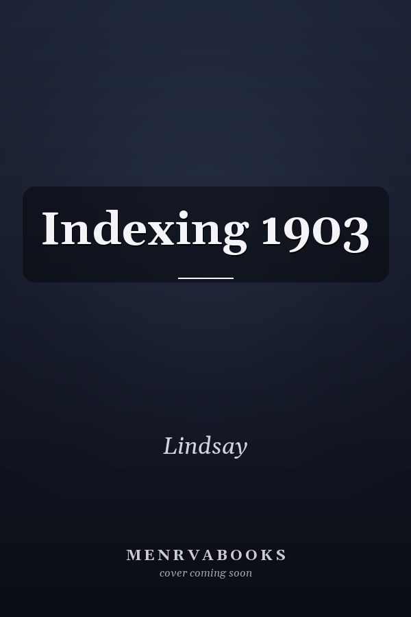 Indexing 1903