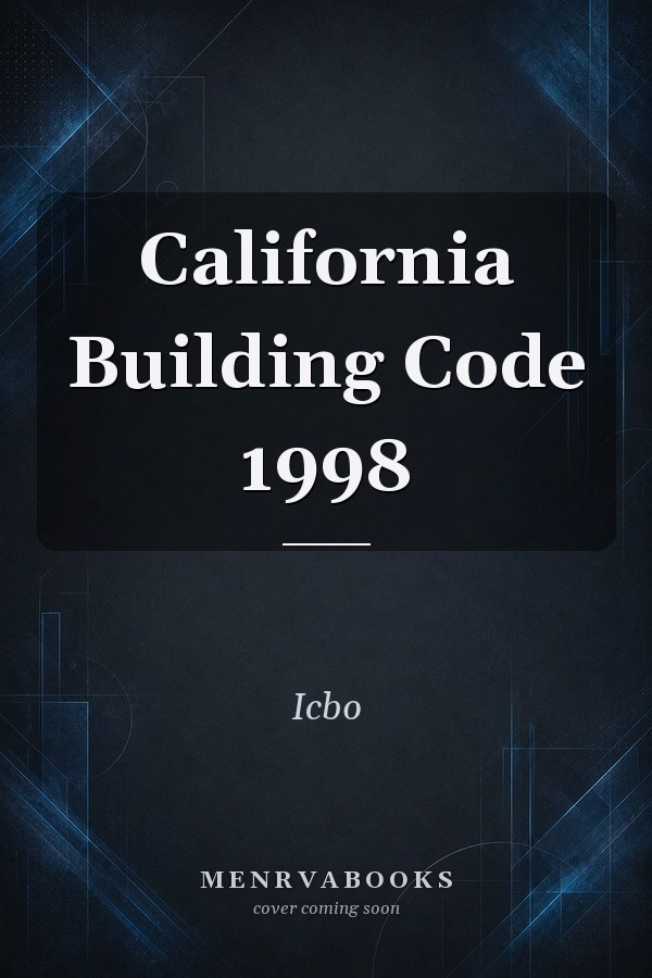 California Building Code 1998