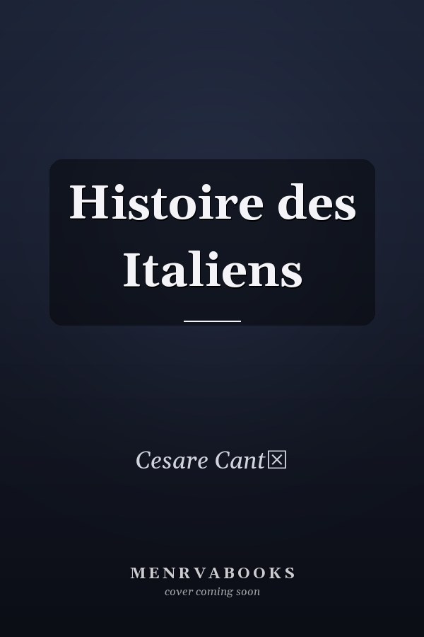 Histoire des Italiens