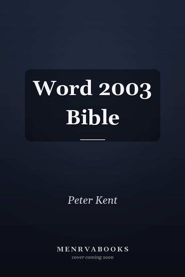 Word 2003 Bible