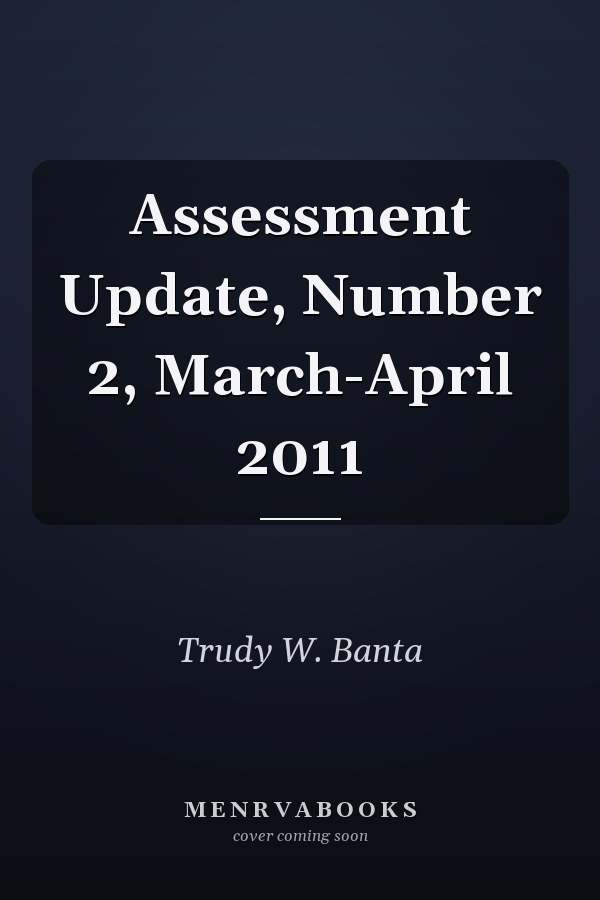 Assessment Update, Number 2, March-April 2011
