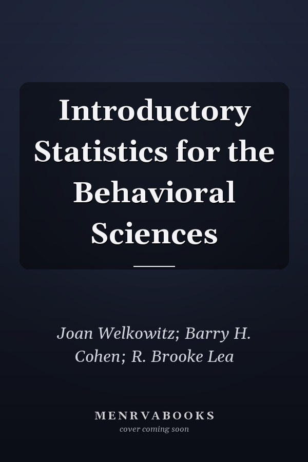 Introductory Statistics for the Behavioral Sciences